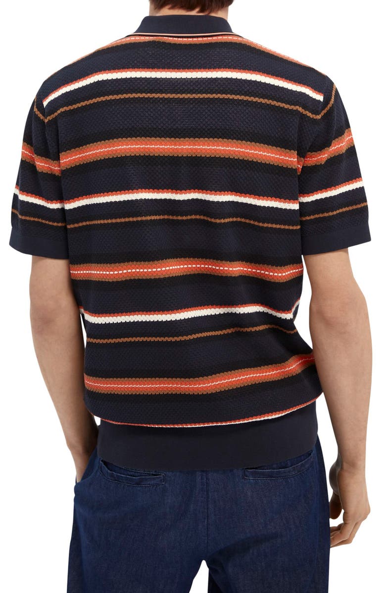 Scotch & Soda Men's Structured Knit Polo, Alternate, color, 