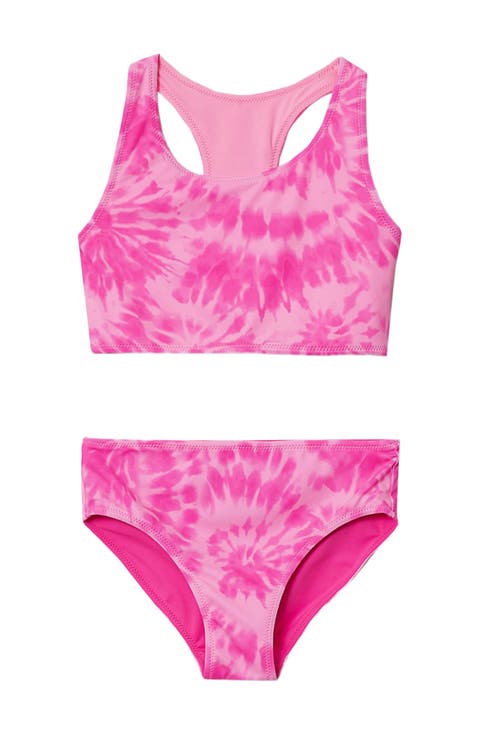 Girls Wrap Front Bikini Swimsuit Set