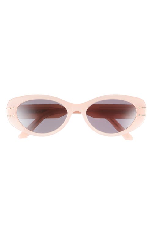 Dior 'signature B8u Butterfly Sunglasses In Brown