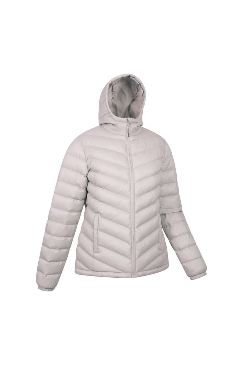 Seasons Padded Jacket, Alternate, color, Light Beige