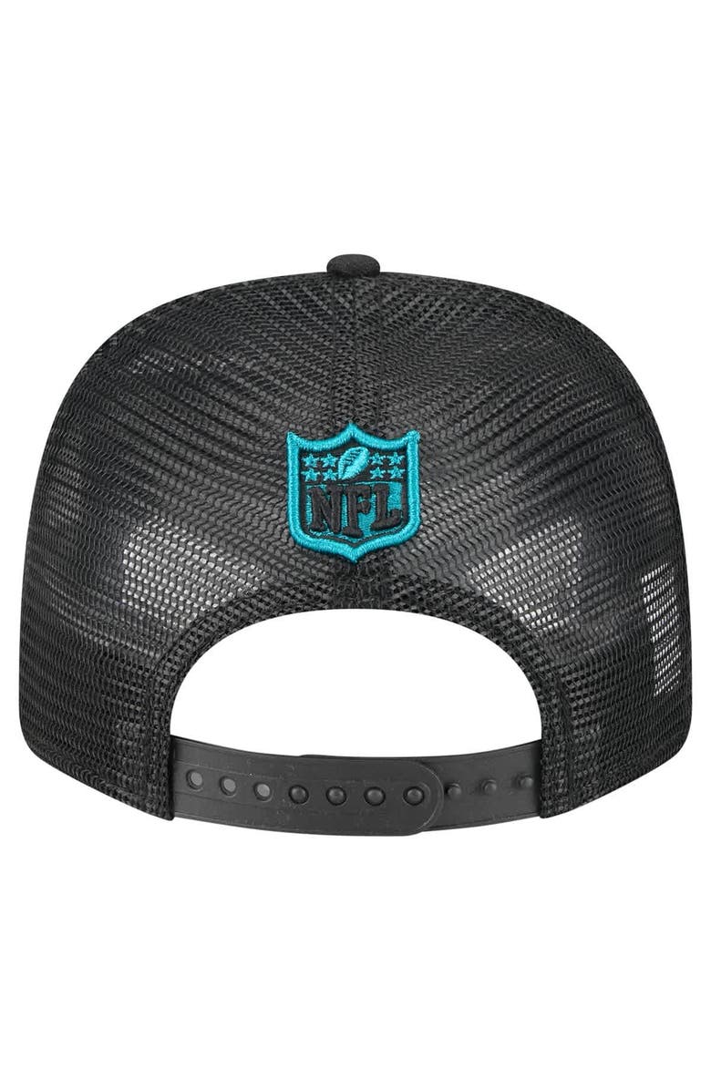 New Era Men's New Era  Black Jacksonville Jaguars Team Collection 9SEVENTY Stretch-Snap Adjustable Hat, Alternate, color, 