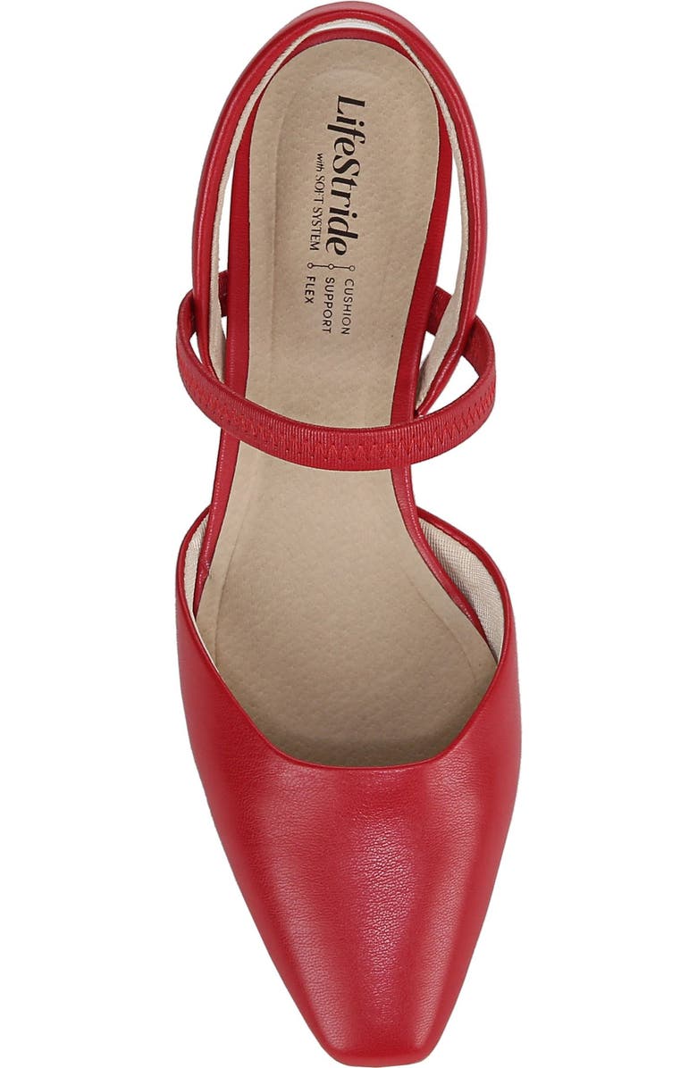 LifeStride Lainey Pump, Alternate, color, Red