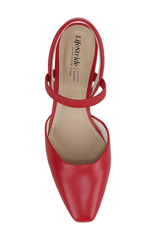 Lifestride Lainey Pump In Red
