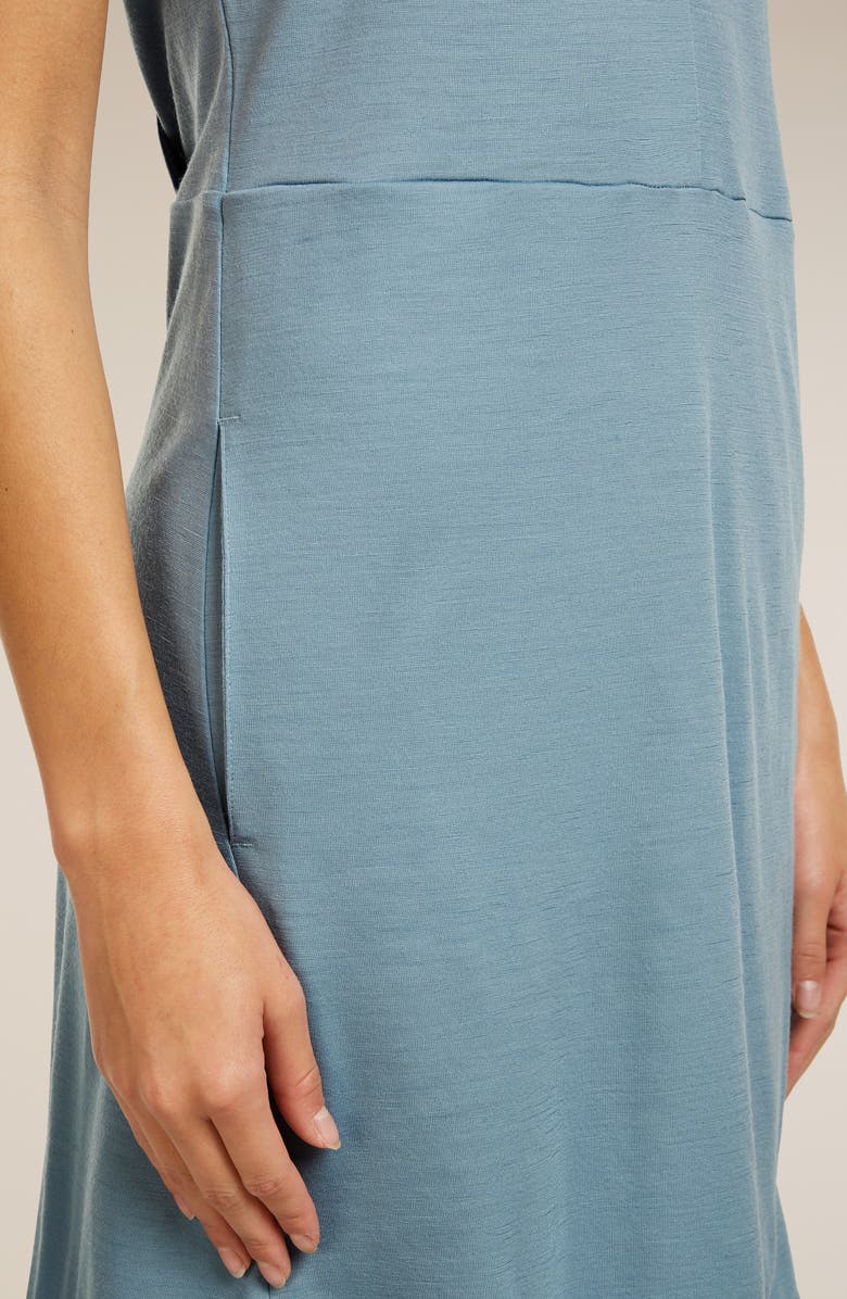 Icebreaker Granary Sleeveless Dress, Alternate, color, Flint Blue