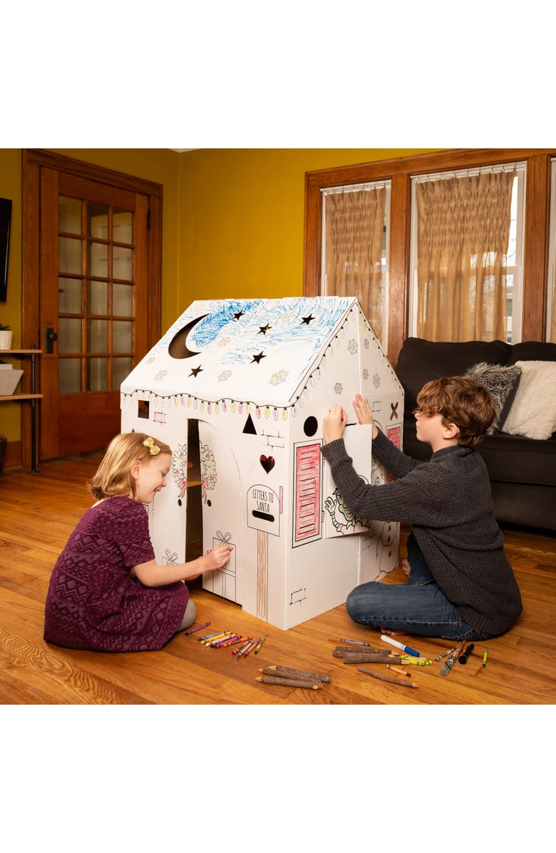 Easy Playhouse Holiday Cottage Kids Art, Alternate, color, Multicolored