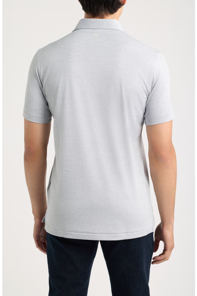 Crown Crafted Performance Jersey Polo, Alternate, color, GALE GREY