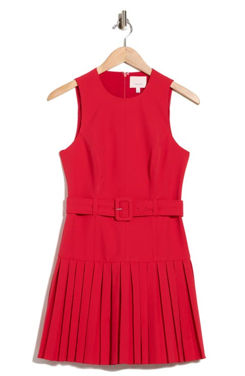 Charolette Sleeveless Belted Minidress