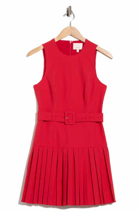 Cinq à Sept Charolette Sleeveless Belted Minidress