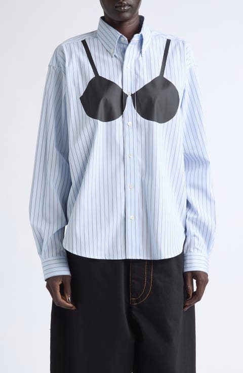 Trompe L'oeil Button Down Shirt