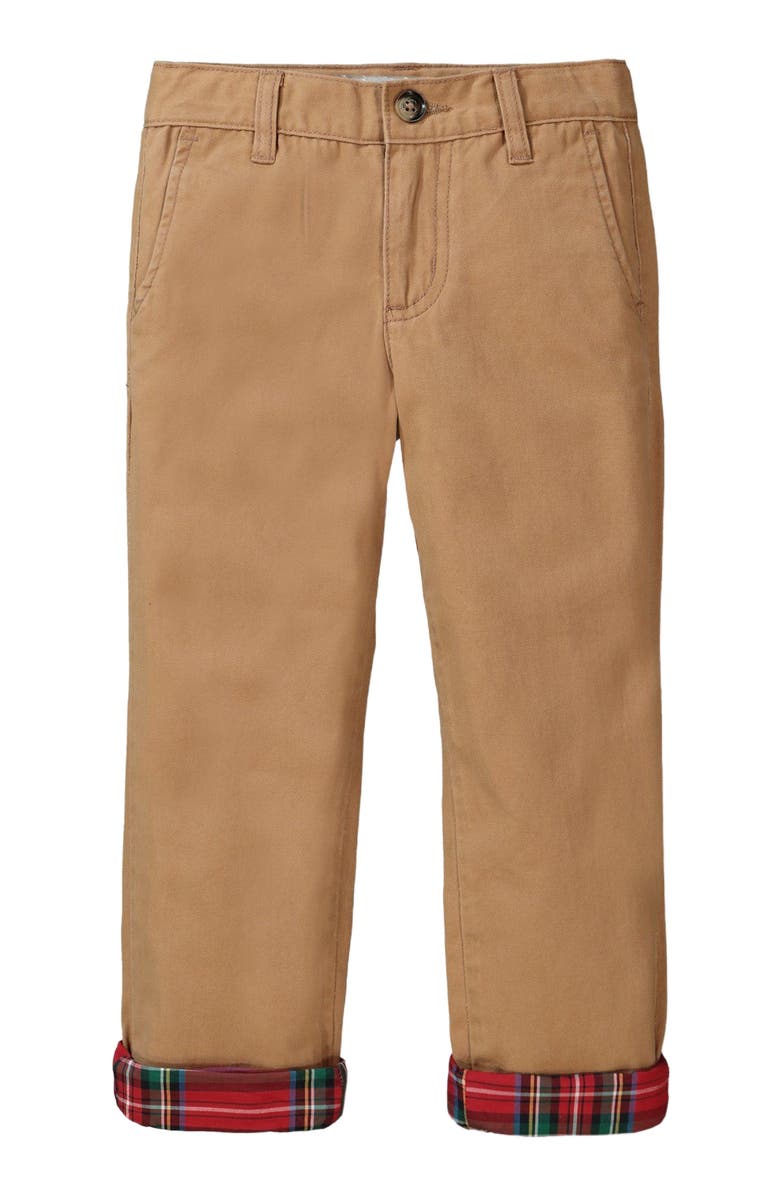 Hope & Henry Baby Boys' Lined Chino Pant, Infant, Main, color,