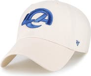 '47 Men's '47 Natural Los Angeles Rams Clean Up Adjustable Hat