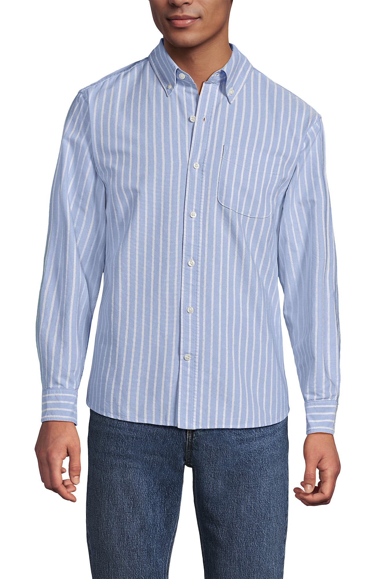Soft French Blue Stripe