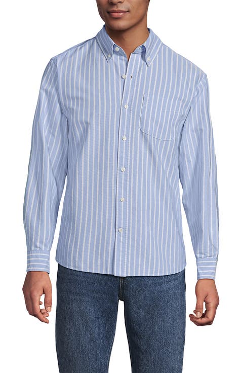 Traditional Fit Comfort-First Sail Rigger Oxford Shirt