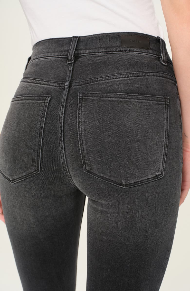 DL1961 Bridget Bootcut High Rise Instasculpt Jeans, Alternate, color, Soft Black