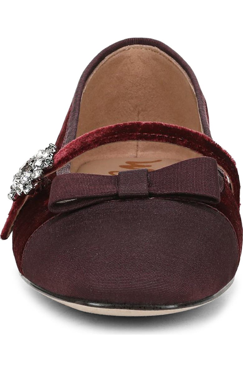 Sam Edelman Madi Mary Jane Flat, Alternate, color, Deep Cabernet
