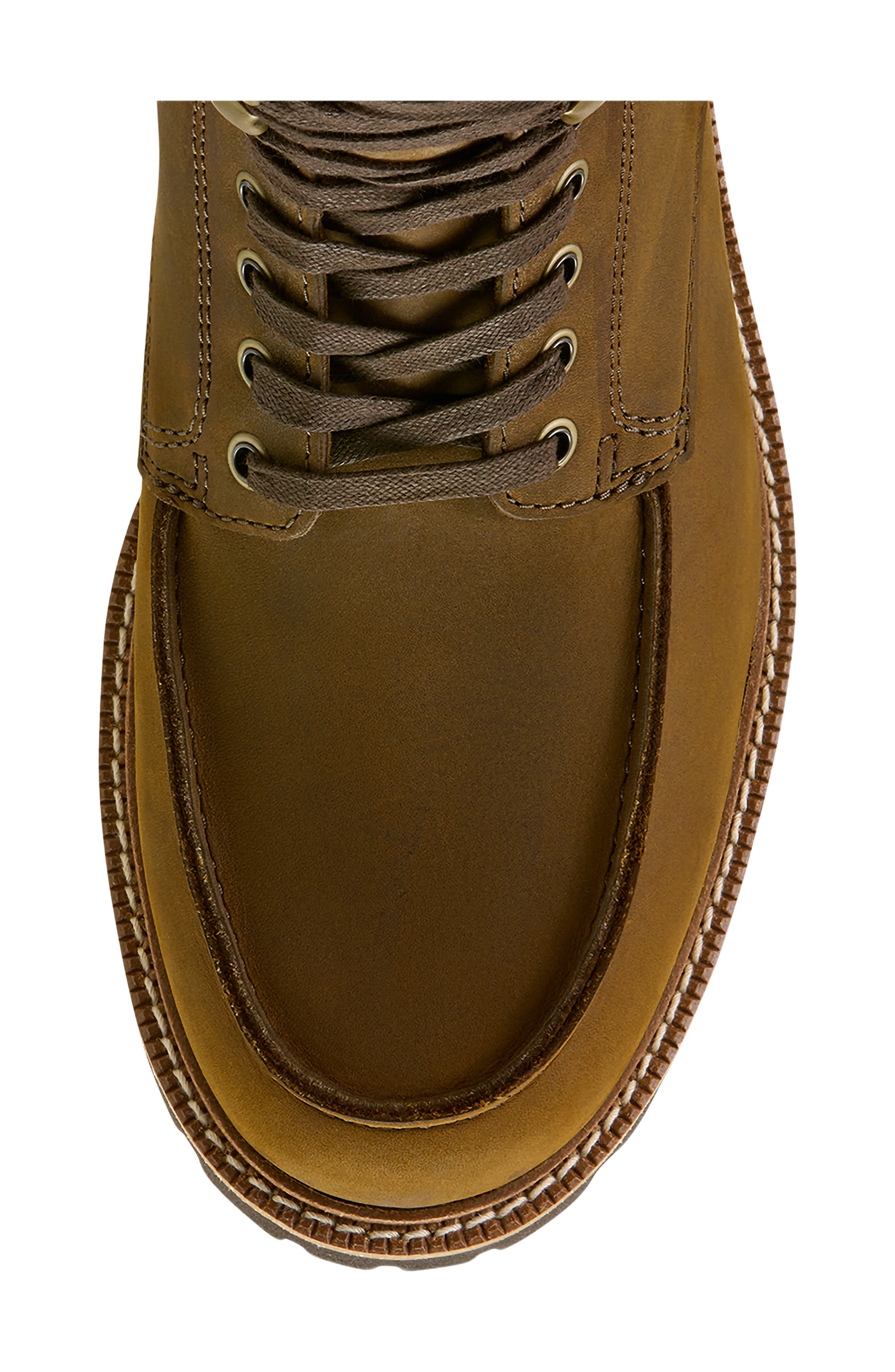 Ariat Split Rock Moc Toe Western Boot, Alternate, color, Distressed Dark Wheat