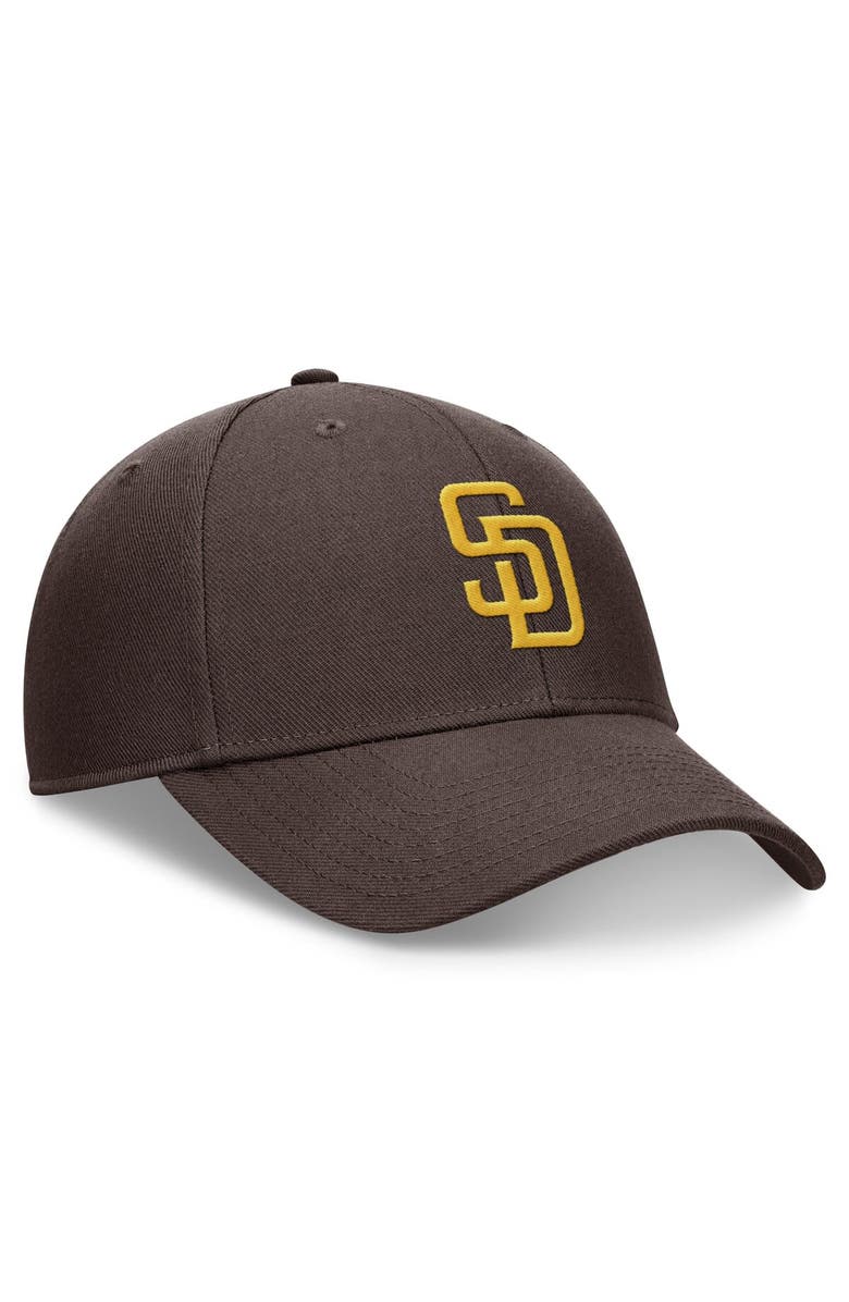 Nike Men's Nike Brown San Diego Padres Evergreen Club Performance Adjustable Hat, Alternate, color, 