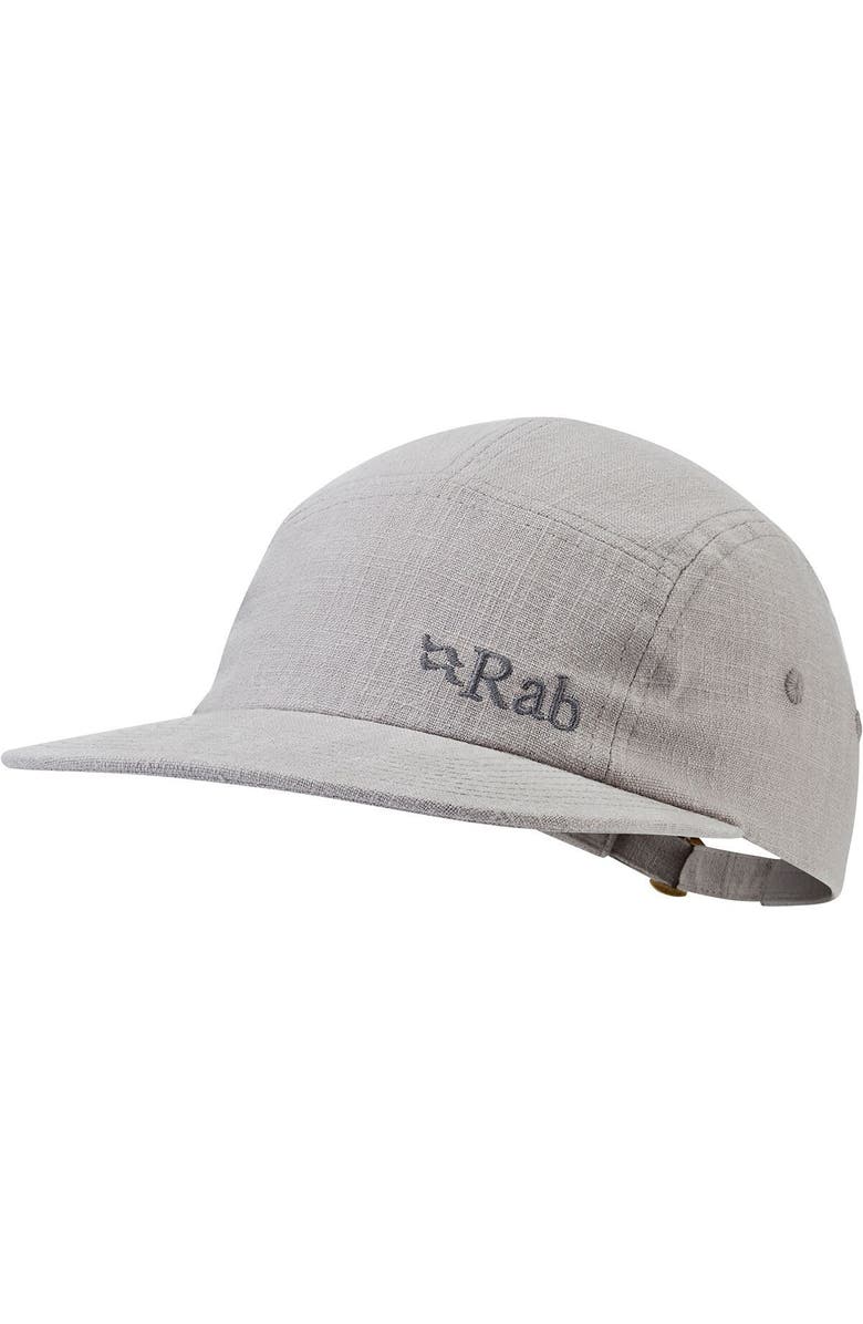 Rab Obtuse 5 Panel Cap, Main, color, Pewter