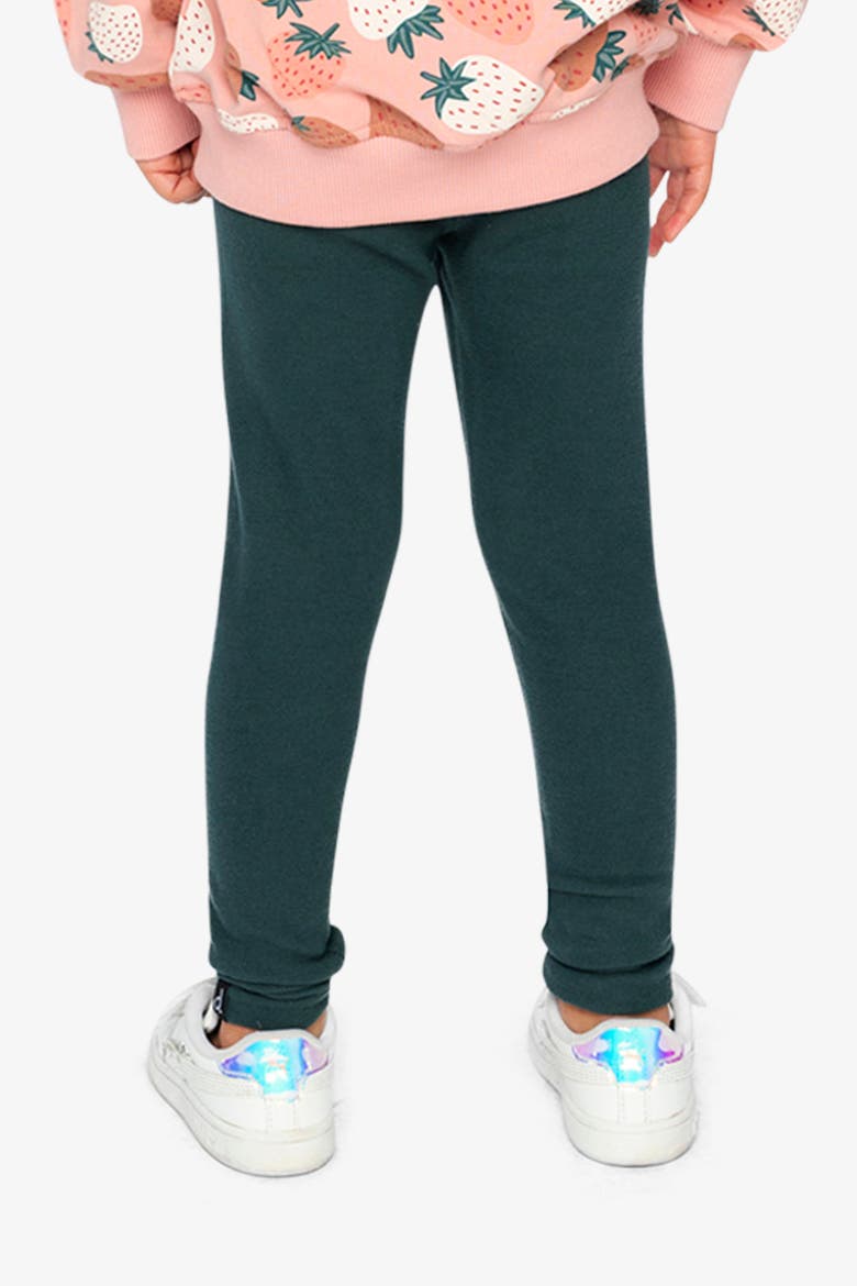 Small Logo Patch Rib Leggings Jasper, Alternate, color, Jasper Printed Green