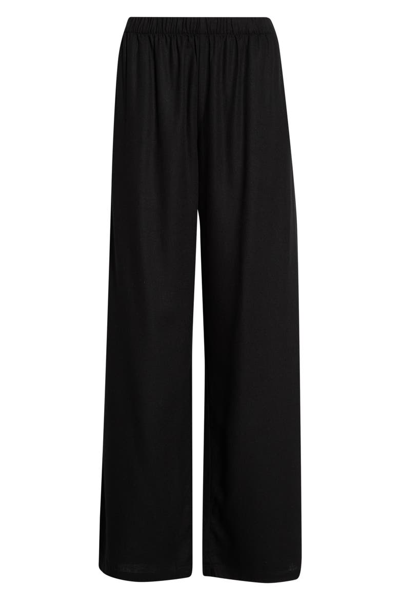 Jude Wide Leg Pants, Alternate, color, BLACK