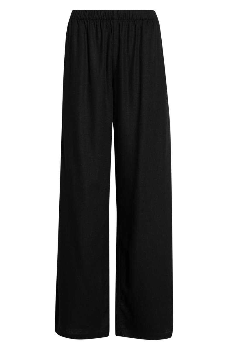 PAIGE Jude Wide Leg Pants, Main, color, Black