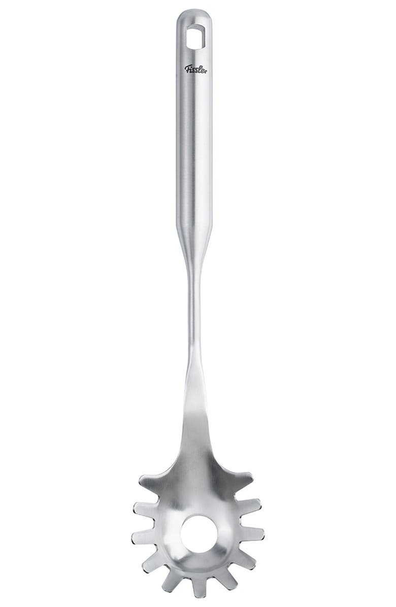 81025290 Essential Cooking Utensils Pasta Fork, Alternate, color, Metallic Silver