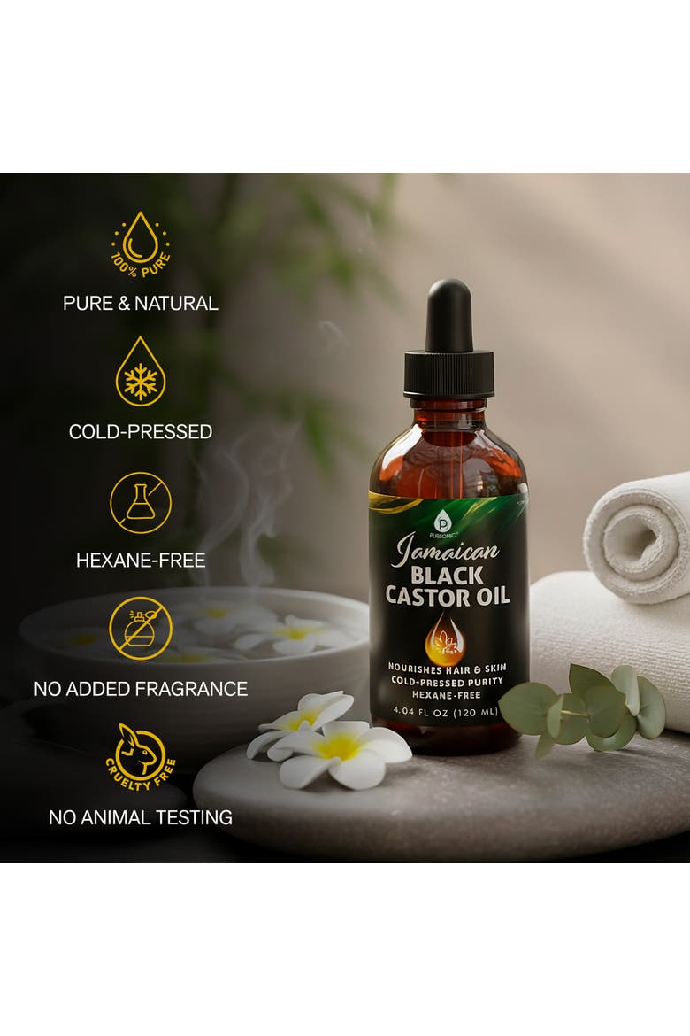 Jamaican Black Castor Oil, Alternate, color, Black