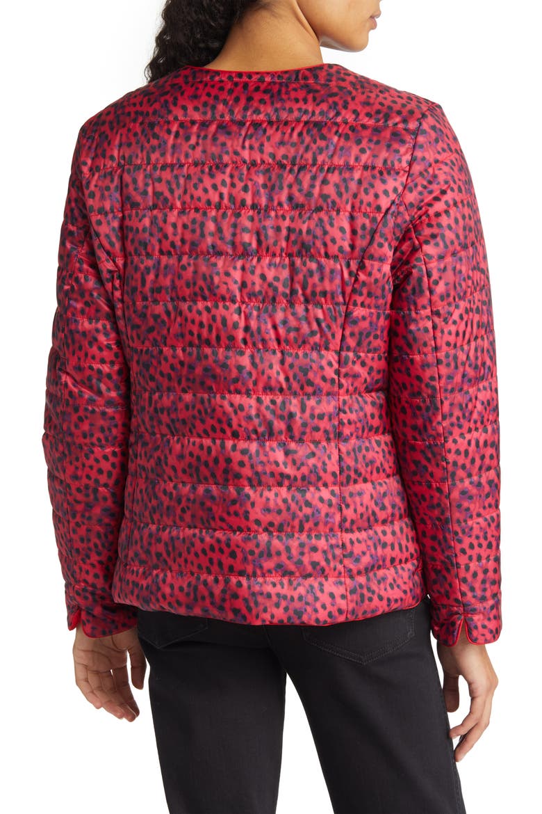 Reversible Snap Puffer Jacket, Alternate, color, TANGO RED