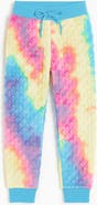 Limeapple Minky Bubble Jogger Pants - Tie Dye