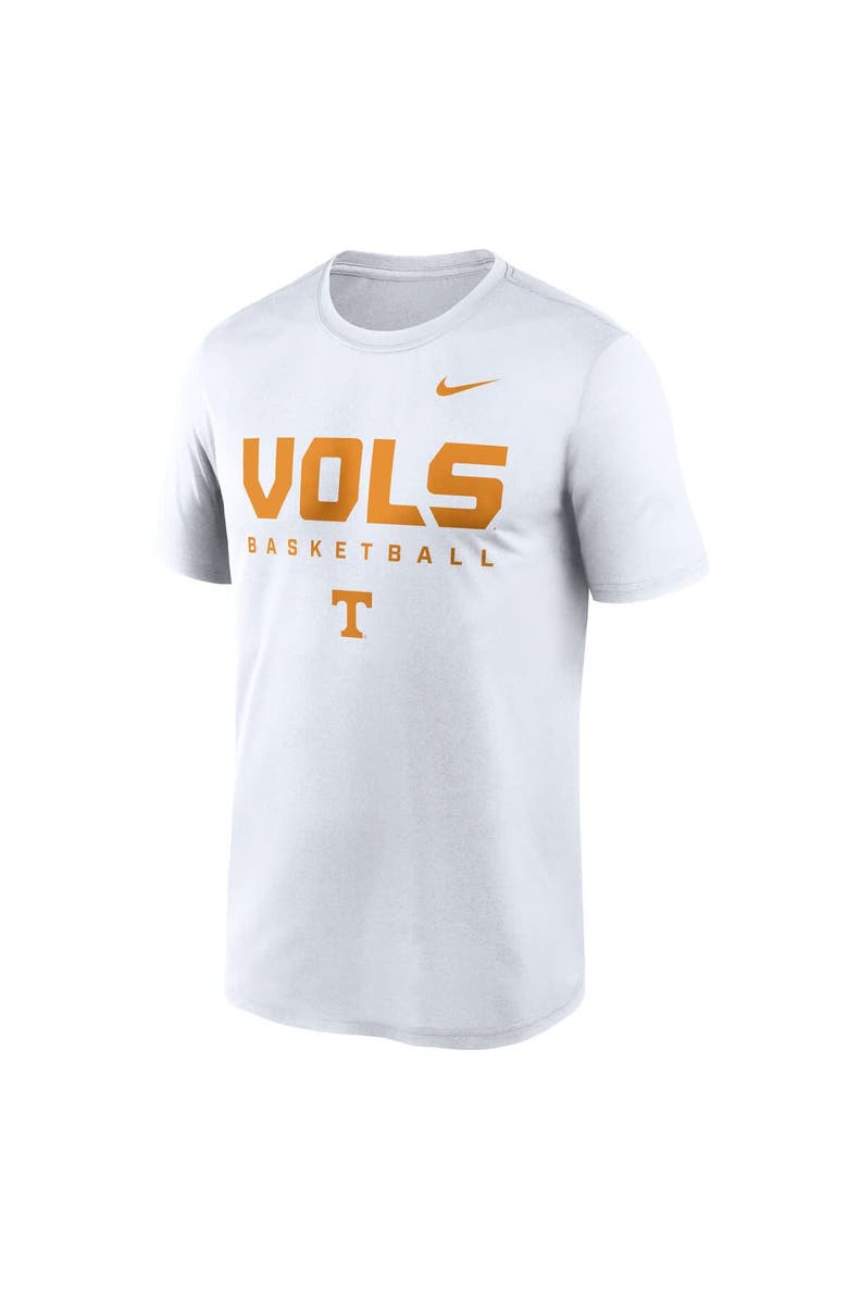 Nike Men's Nike White Tennessee Volunteers 2025 Courtside Basketball Legend Dri-FIT T-Shirt, Alternate, color, White