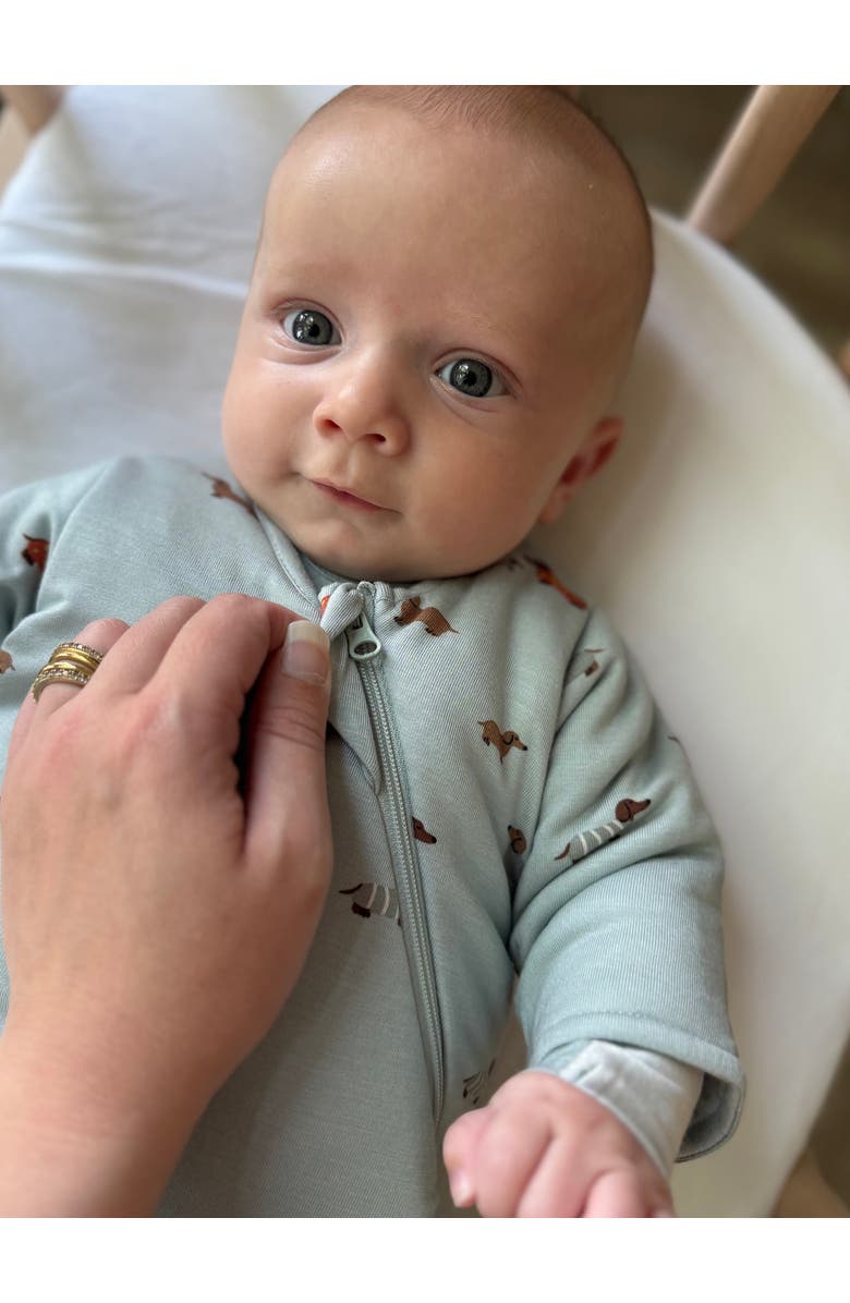 gunamuna Long Sleeve Swaddle Sleep Bag, 2.5 TOG - Baby, Alternate, color, Woof