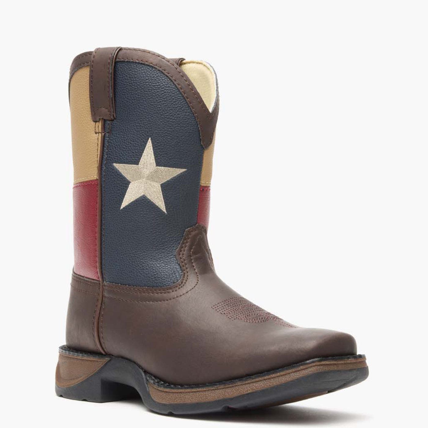 DURANGO Lil
  Kids
 Texas Flag Western Boot, Main, color, Brown And Texas Flag