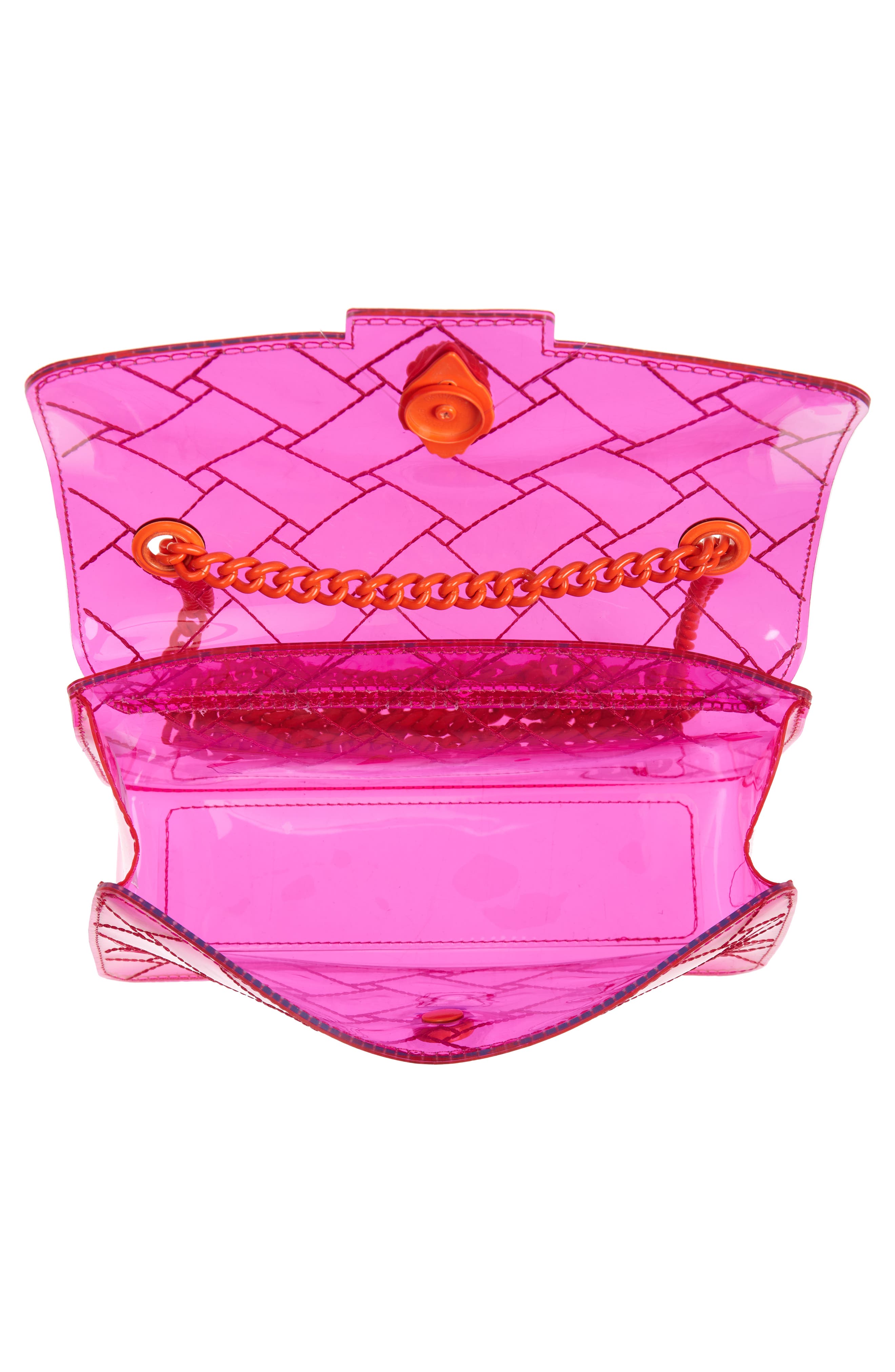 Kurt Geiger London Kensington Vinyl Crossbody Bag, Alternate, color, 