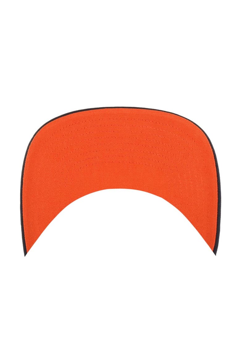 Men's '47 Navy Syracuse Orange Straight Eight Adjustable Trucker Hat, Alternate, color, Navy