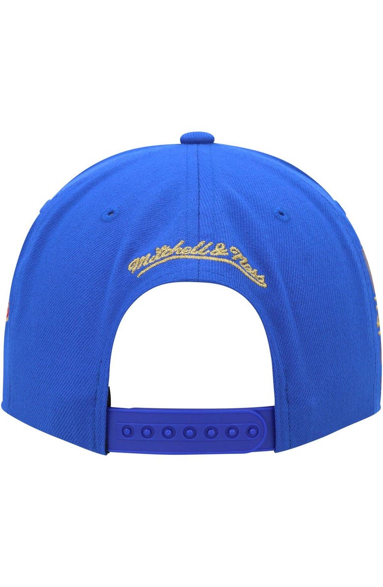 Mitchell & Ness Men's Mitchell & Ness Blue Los Angeles Dodgers Champ'd Up Snapback Hat, Alternate, color, Blue