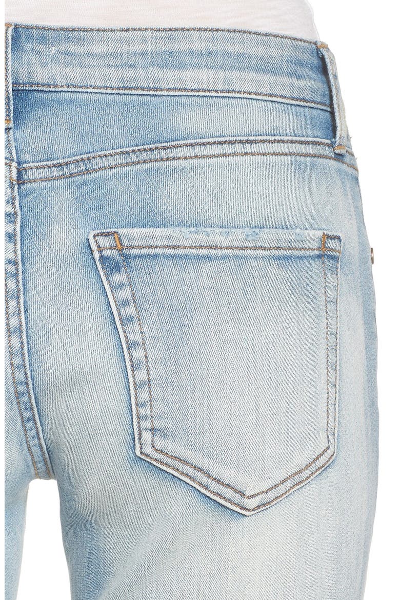 Ripped Skinny Boyfriend Jeans, Alternate, color, MISSION BAY