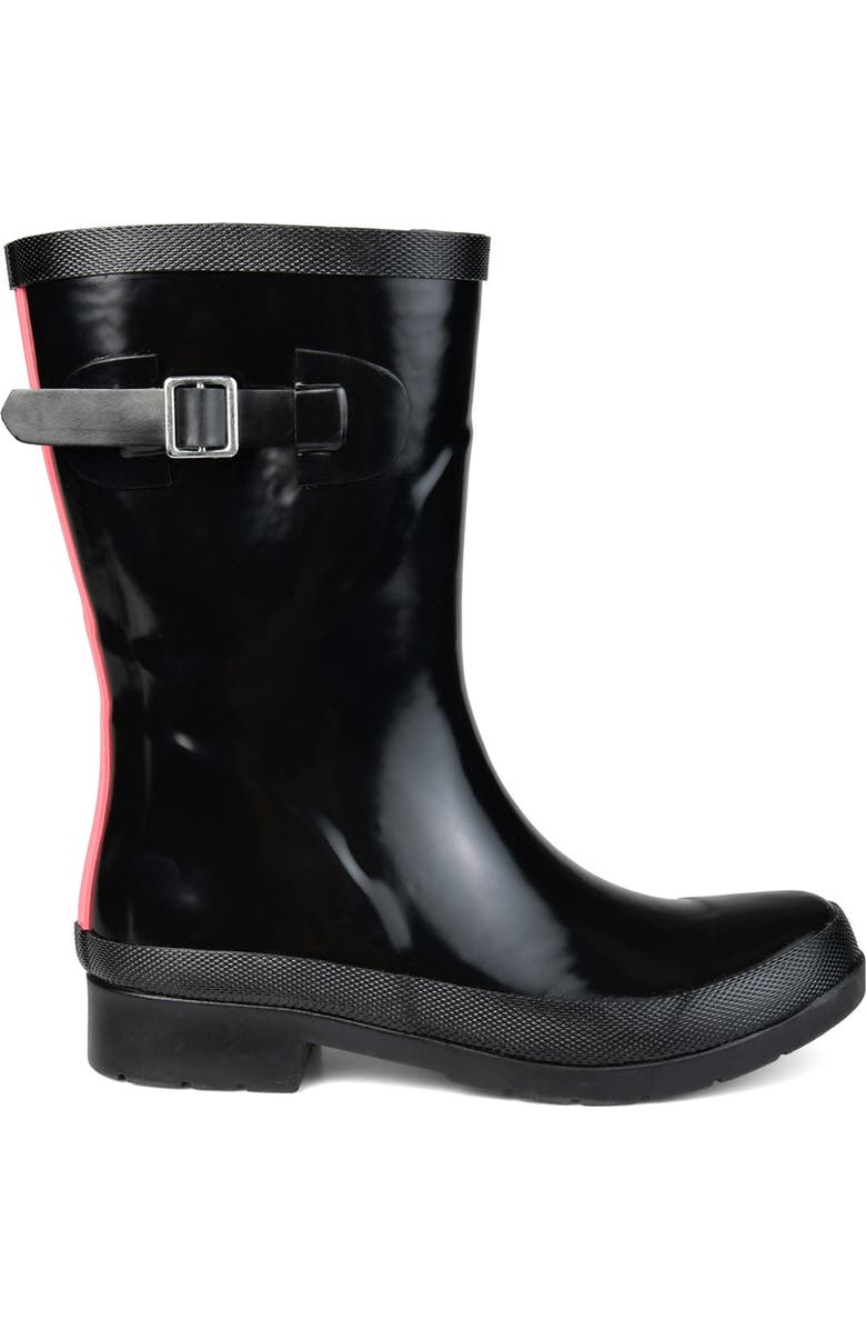Journee Collection Seattle Rain Boot, Main, color,