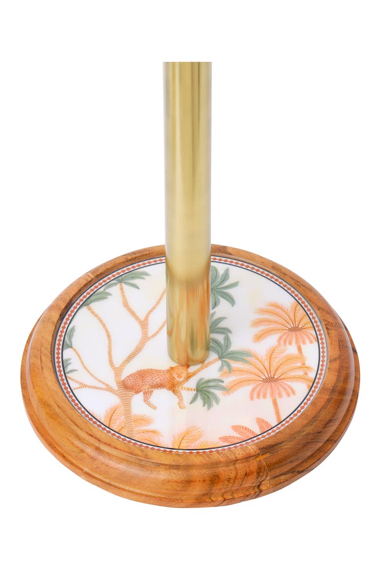 Savannah Blush Paper Towel Holder, Alternate, color, PINK