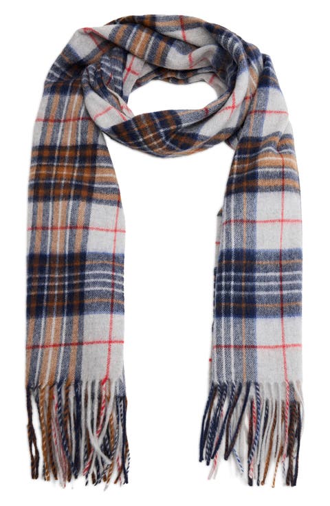 Wool Check Scarf