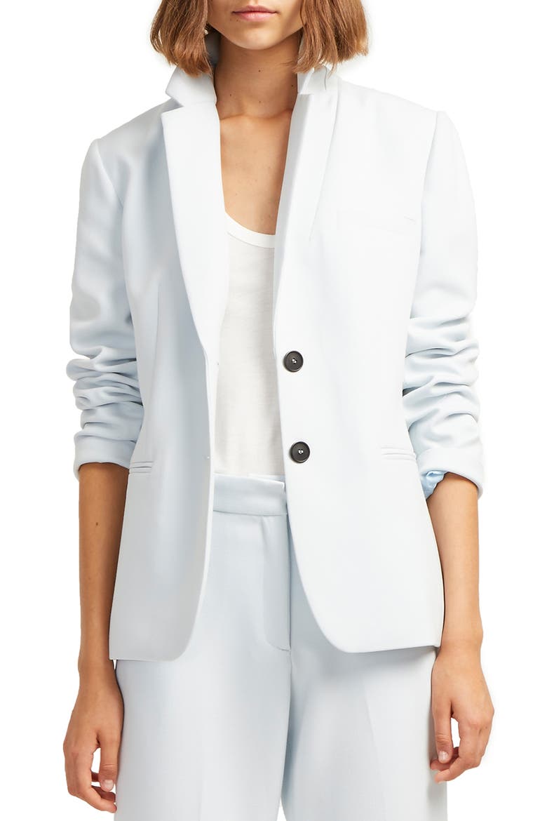 Sundae Suiting Blazer, Alternate, color, LIGHT DREAM BLUE
