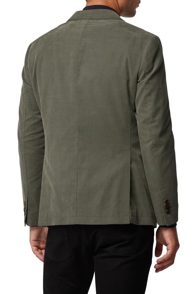Saint Bathans Cotton Corduroy Sport Coat, Alternate, color, MOSS