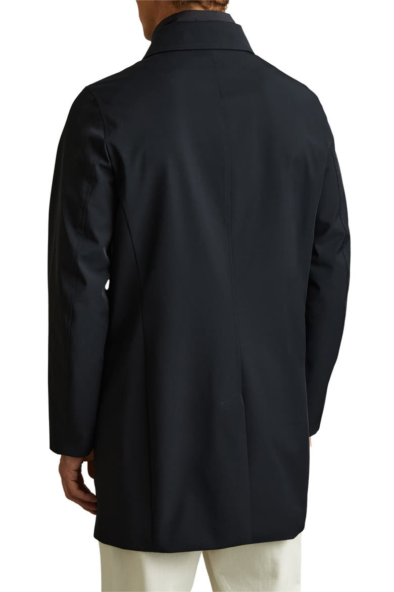 Logan Water Resistant Overcoat with Removable Funnel Neck Insert, Alternate, color, NAVY