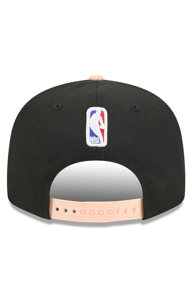 New Era Men's New Era Black Atlanta Hawks 2025/26 City Edition Alternate 9FIFTY Snapback Hat, Alternate, color, Black