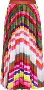 Maison Common Multicolour Plissee Jersey Skirt