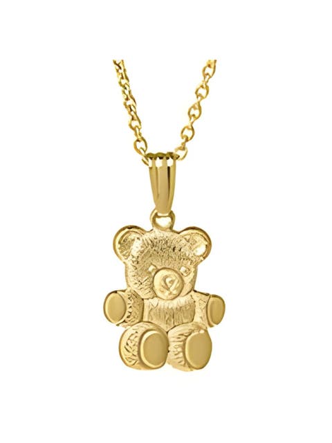 Teddy Bear Pendant Necklace (Toddler, Little Kid 
Big Kid)