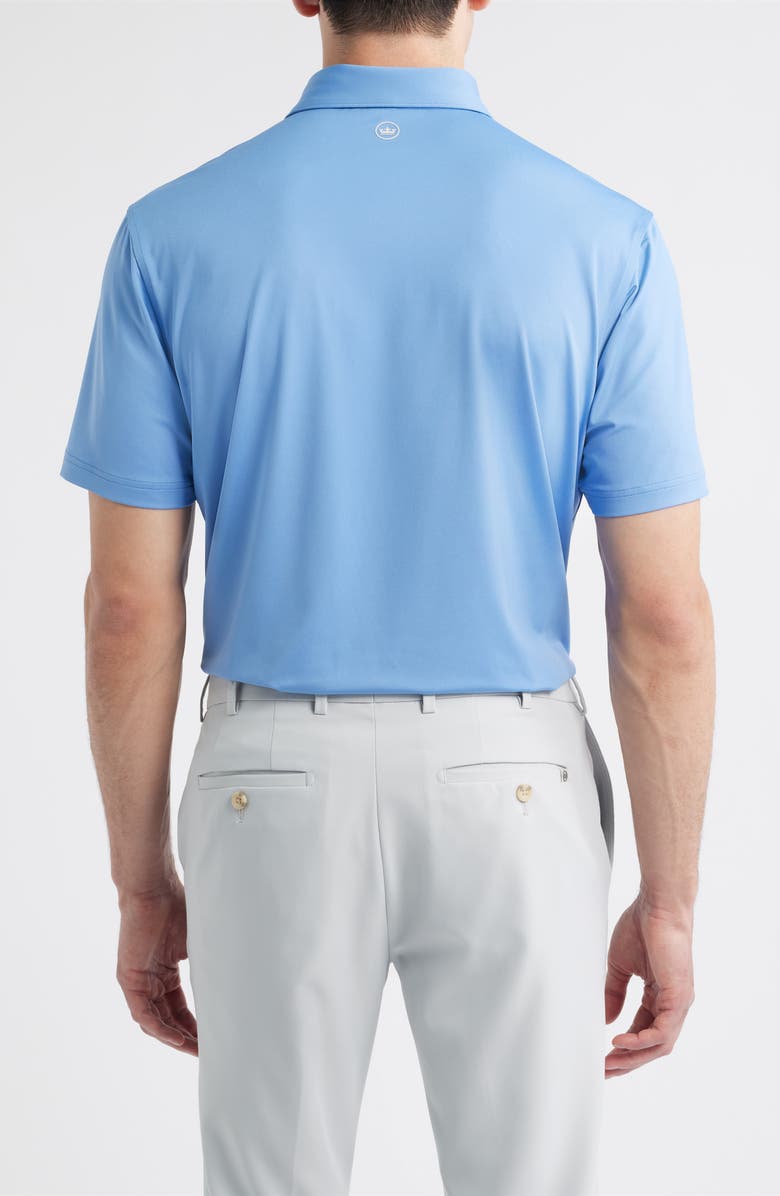 Peter Millar Solid Performance Jersey Polo, Alternate, color, Evening Tide