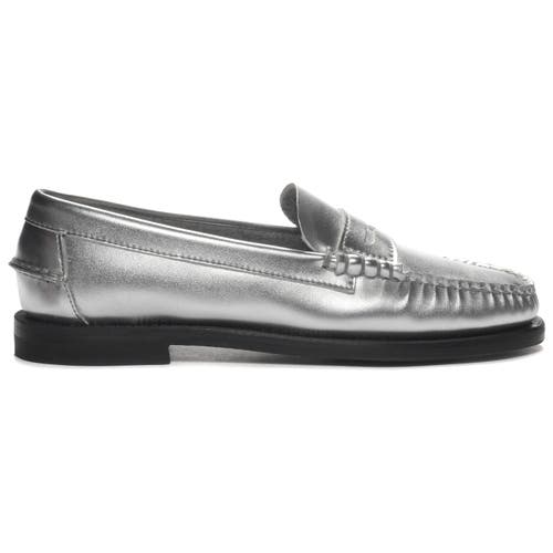 Sebago Metallic Slip-on Loafers