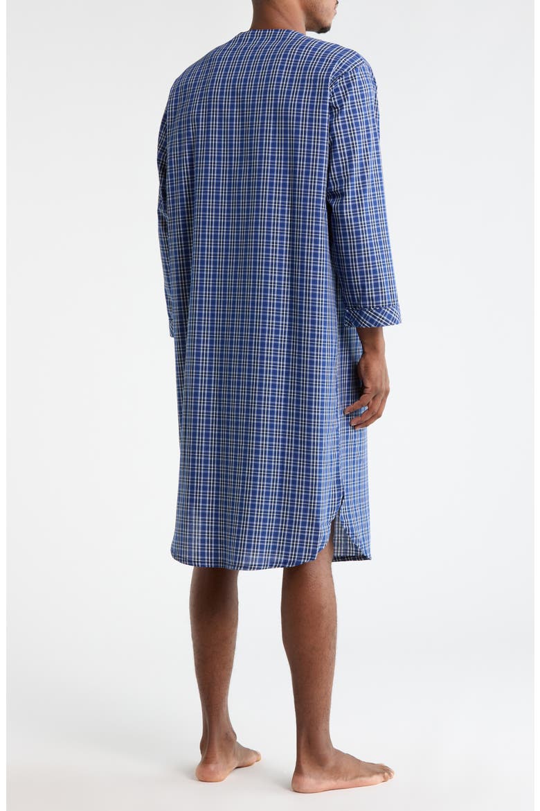 Sunset Blues Cotton Blend Nightshirt, Alternate, color, COBALT