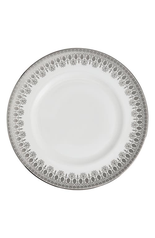 Wedgwood Silver Tonquin Bone China Plate In Multi