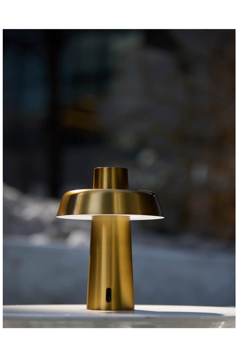 Pirlo LED Cordless Table Lamp, Alternate, color, ANTIQUE BRASS